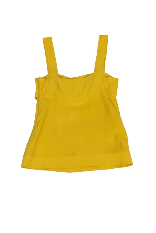 Diane von Furstenberg - Yellow Square Neck Tank Sz 0