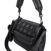 Diesel - Black Leather Puff Shoulder Bag