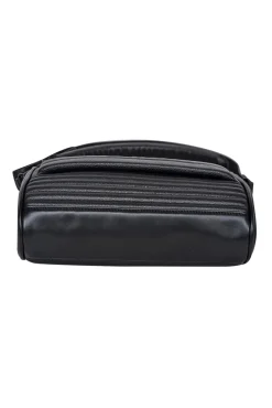 Diesel - Black Leather Puff Shoulder Bag