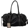 Dolce & Gabbana - Black Leather "Miss Lug"  Shoulder Bag