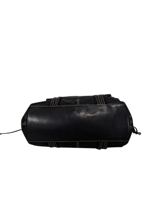 Dolce & Gabbana - Black Leather "Miss Lug"  Shoulder Bag