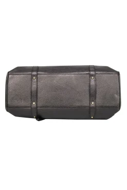 Dolce & Gabbana - Bronze Pebbled Leather Handbag