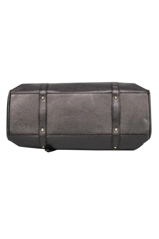 Dolce & Gabbana - Bronze Pebbled Leather Handbag