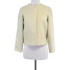 Dolce & Gabbana - Cream Tweed Jacket Sz 2