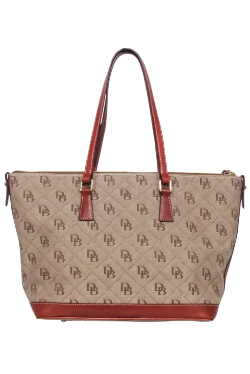 Dooney & Bourke - Brown Monogram Tote