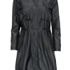 Dries Van Noten - Black Button-Up Shift Dress Sz 6