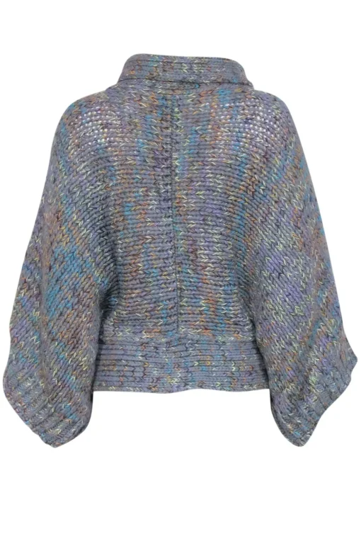 Dries Van Noten - Blue & green Multicolor Mix Knit Cardigan Sz M