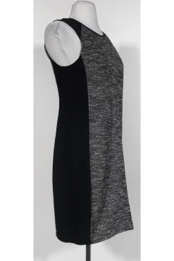 Eileen Fisher - Black & White Tweed Dress Sz S