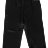 Eileen Fisher - Black Silk Cropped Pants Sz PL