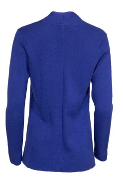 Eileen Fisher - Violet Silk Blend Knit Open Cardigan Sz PS