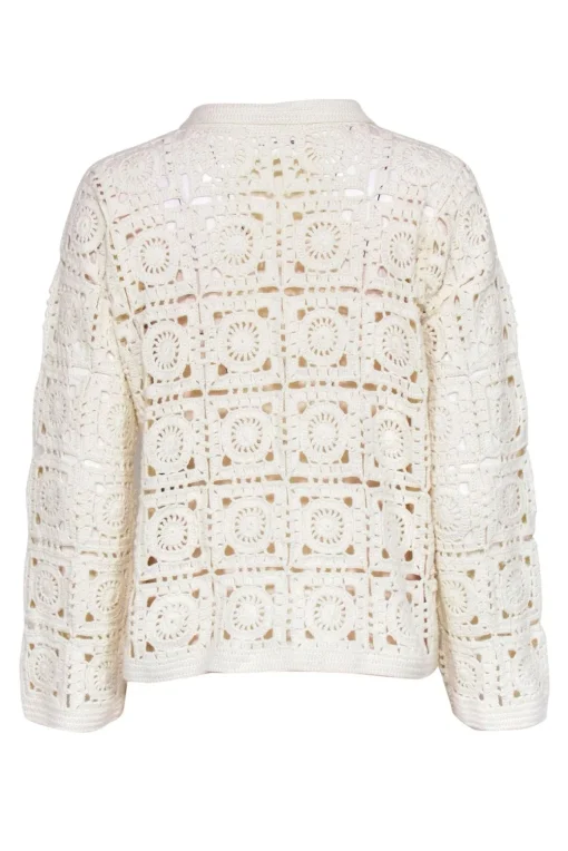 Eleven Six - Ivory Crochet Knit Cardigan Sz XS