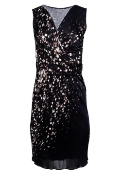Elie Tahari - Brown & White Print Dress Sz XS