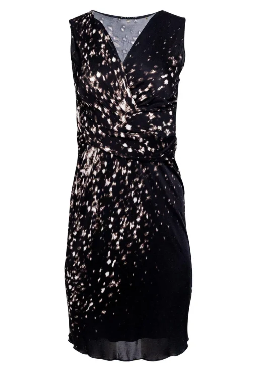Elie Tahari - Brown & White Print Dress Sz XS