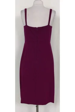Elie Tahari - Purple Stretch Sheath Dress Sz 8