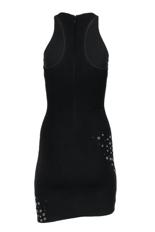 Elizabeth & James - Black Bodycon Dress w/ Grommet Details Sz 0