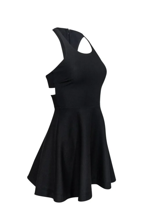 Elizabeth & James - Black Fit & Flare Dress Sz 2