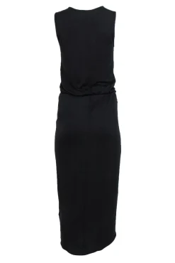Elizabeth & James - Black Knotted Side Maxi Tank Dress Sz S