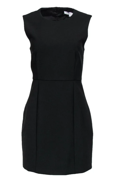 Elizabeth & James - Black Sheath Dress w/ Cutout Sz 10