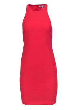 Elizabeth & James - Coral Sleeveless Bodycon Dress w/ Side Cutouts Sz 6