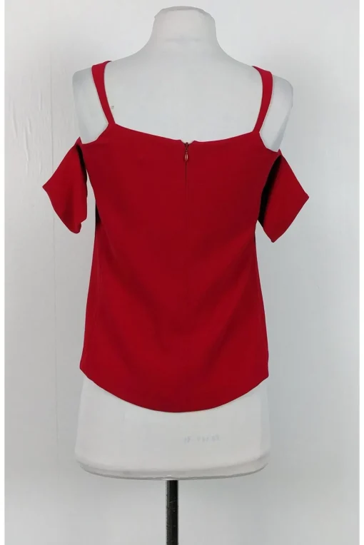 Elizabeth & James - Cut Out Red Top Sz 0