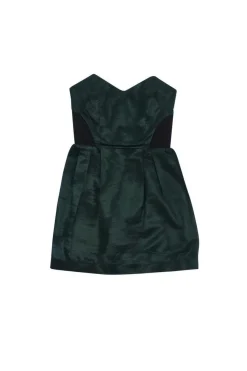 Elizabeth & James - Green Strapless Dress Sz 2