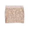 Elizabeth & James - Pink Rose Sequin Skirt Sz S