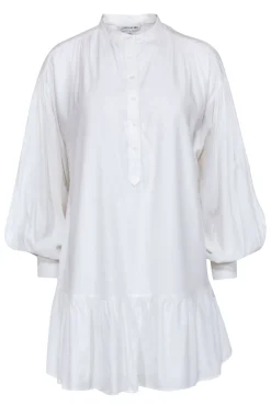 Elizabeth & James - White Quarter Button Down Shirt Dress Sz XS