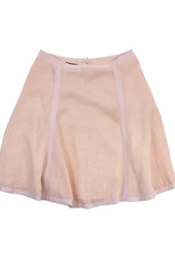 Emporio Armani - Peach Linen Skirt Sz 6