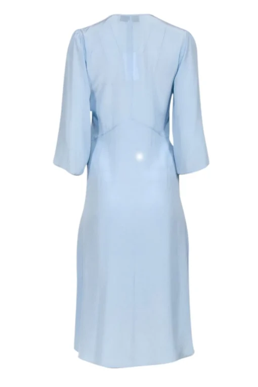 Equipment - Light Blue Silk Maxi Dress Sz S