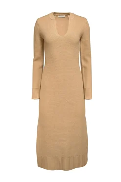 Equipment - Light Brown Knit Dress Sz S