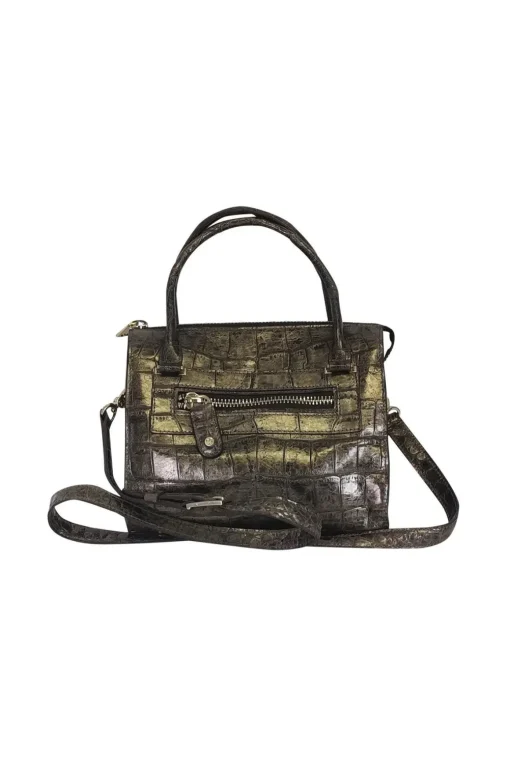Eric Javits - Metallic Brown Mini Bag