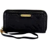 Escada - Black Python Print Leather Wallet