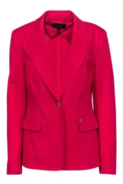 Escada - Hot Pink Single Button Blazer Sz 10