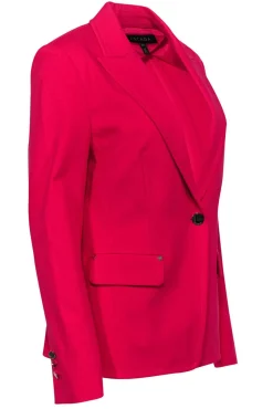 Escada - Hot Pink Single Button Blazer Sz 10
