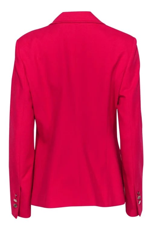 Escada - Hot Pink Single Button Blazer Sz 10