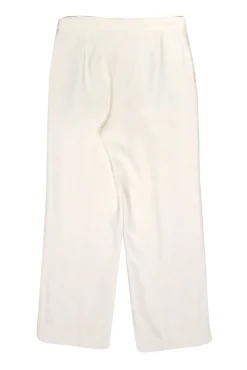 Escada - Ivory Wool Dress Pants Sz 10