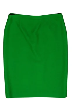 Escada - Kelly Green Pencil Skirt Sz L