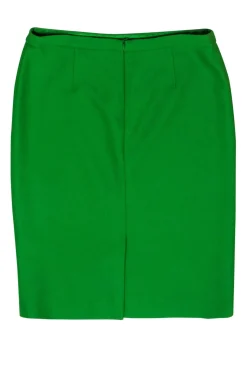 Escada - Kelly Green Pencil Skirt Sz L