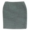 Escada - Mint & Grey Tweed Skirt Sz 10