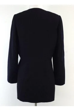 Escada - Navy & Green Wool Jacket Sz 6