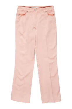 Escada - Peach Pink Satin Pants Sz 2