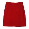 Escada - Red Wool Skirt Sz 4