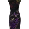 Etro - Sleeveless Black Printed Floral Dress Sz 6