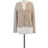 Fabiana Filippi - Tan Cotton Knit Cardigan Sz 8