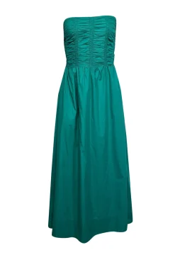 Faithfull the Brand - Green Strapless Maxi Dress Sz 4