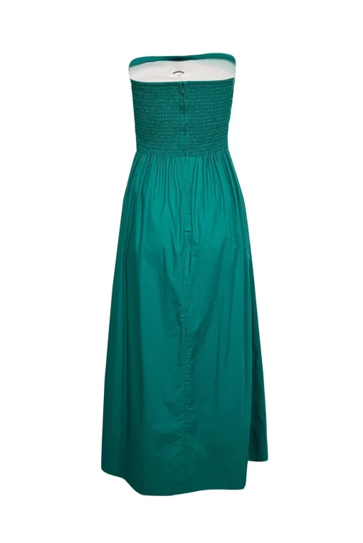 Faithfull the Brand - Green Strapless Maxi Dress Sz 4