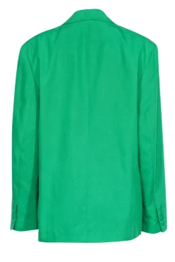 Farm Rio - Green Oversized Cotton Blend Blazer Sz L