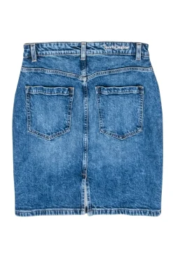 Favorite Daughter - Blue Medium Wash Denim Skirt Sz 6