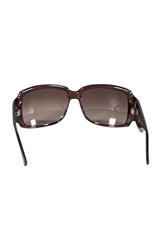 Fendi - Brown Large Logo Sides Sunglasses