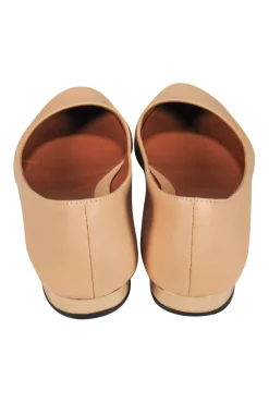 Fendi - Tan Leather Flats Sz 10